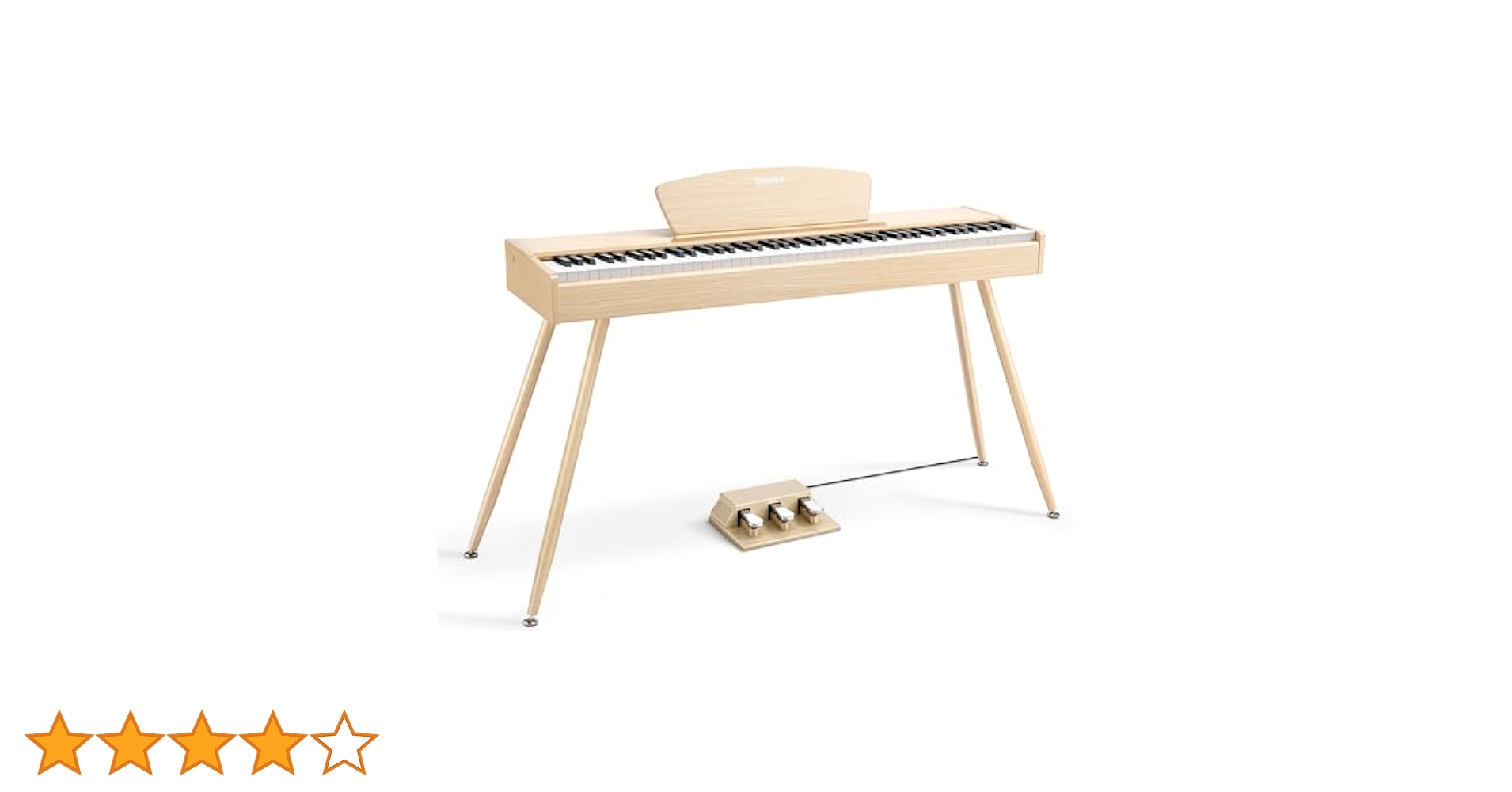 Amazon | Donner 電子ピアノ 88鍵盤 ハンマーアクション 木製